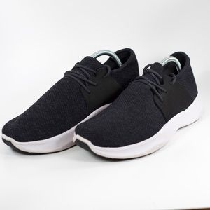 Vessi Everyday Womens Black Waterproof Comfort Lace Up Sneakers Shoes Size 11